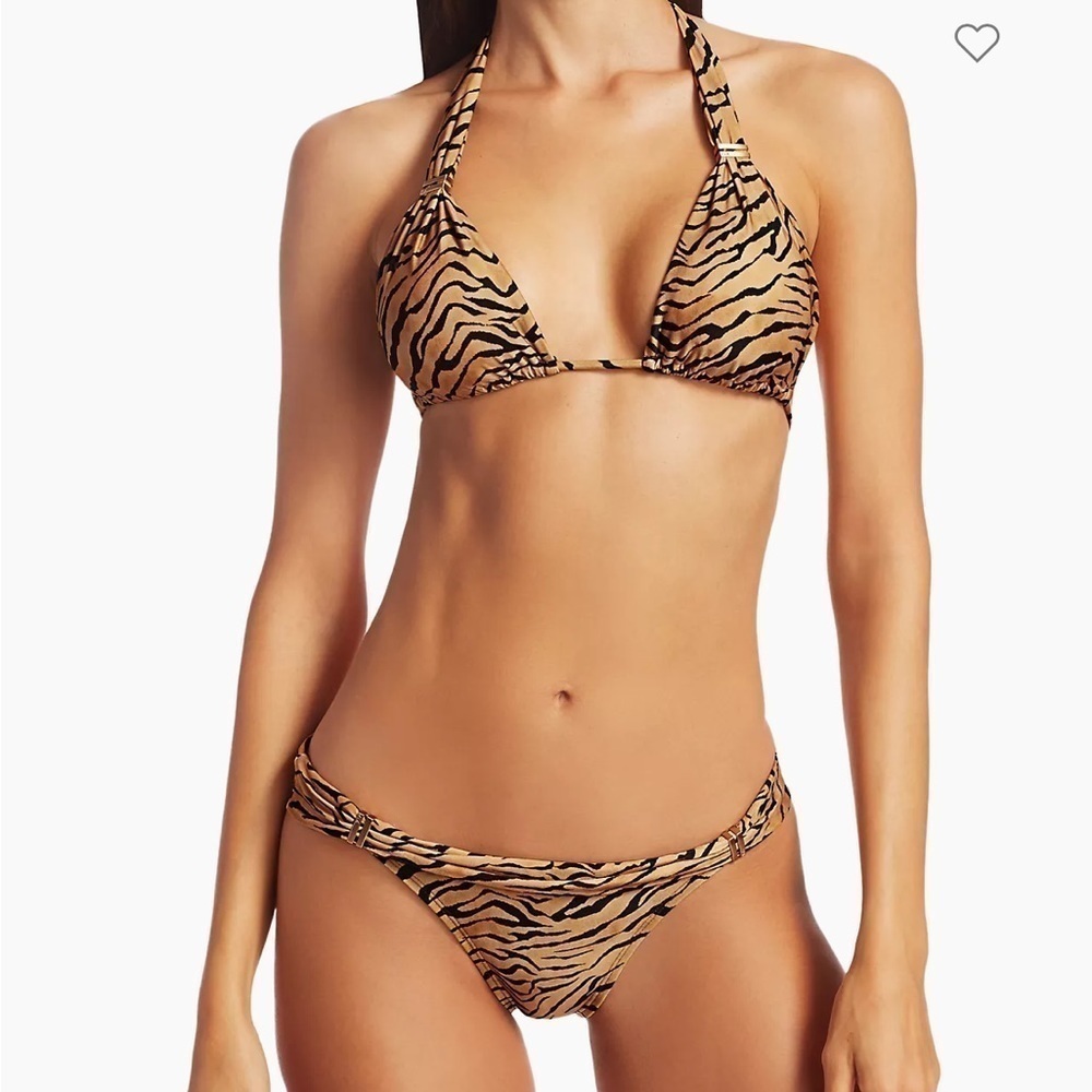 Vix Tiger 2 Piece Bikini Set SMALL NWT